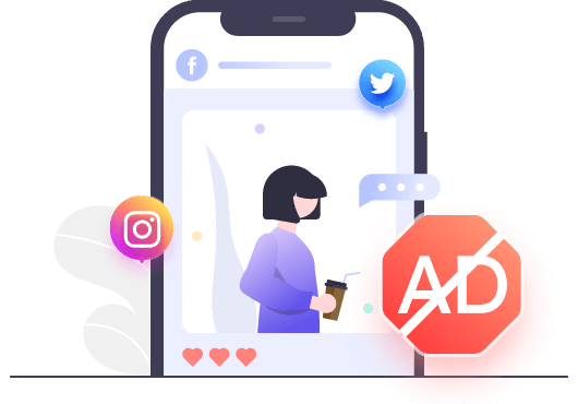 Block Ads for Social